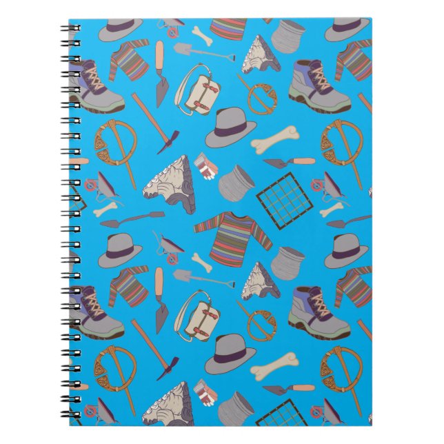 Archaeological fieldwork notepad notebook (Front)