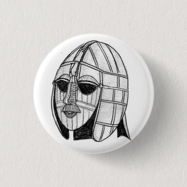 Archaeological Fragments Sutton Hoo Helmet Badge (Front)