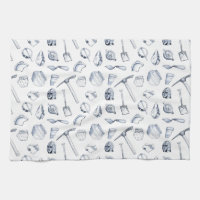 Archaeological Fragments Tea Towel