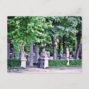 Archaeological Gardens, Istanbul Postcard