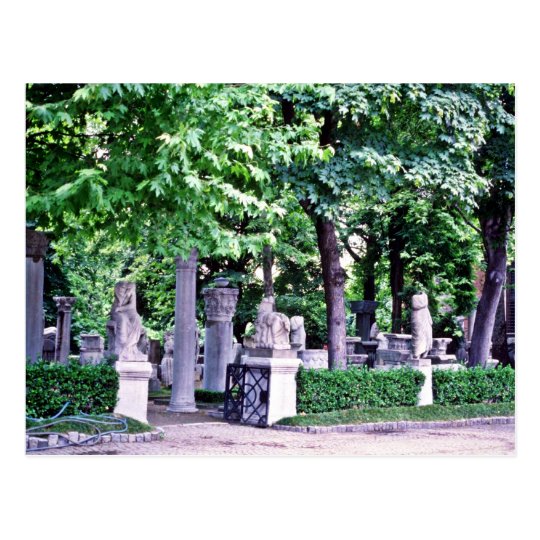 Archaeological Gardens, Istanbul Postcard