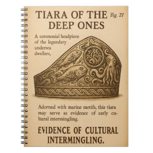 Archaeological Plate – The Innsmouth Tiara Notebook