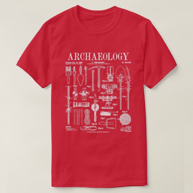 Archaeologist Archaeology Student Field Kit Vintag T-Shirt (Design Front)