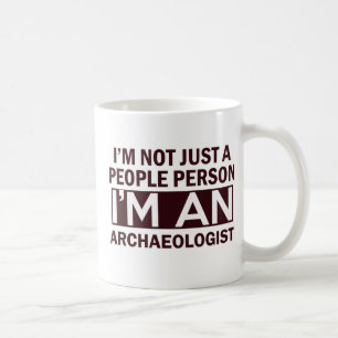 archaeologist design coffee mug