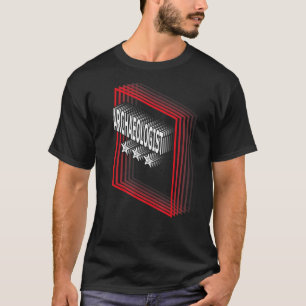 Archaeologist Job Title Appreciation Retro T-Shirt