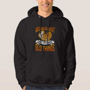Archaeologist Will Date Rockhounding Collector Arc Hoodie