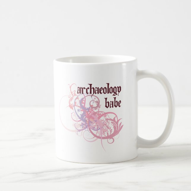 Archaeology Babe Coffee Mug (Right)