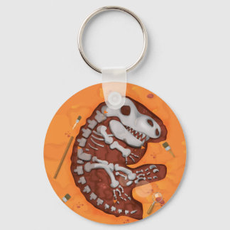 Archaeology Dig Key Ring
