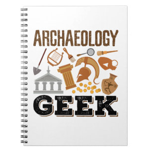 Archaeology Geek Archaeologist Student Lover Notebook
