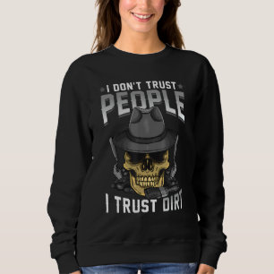 Archaeology Inspired Archaeologist Related Fossil Sweatshirt