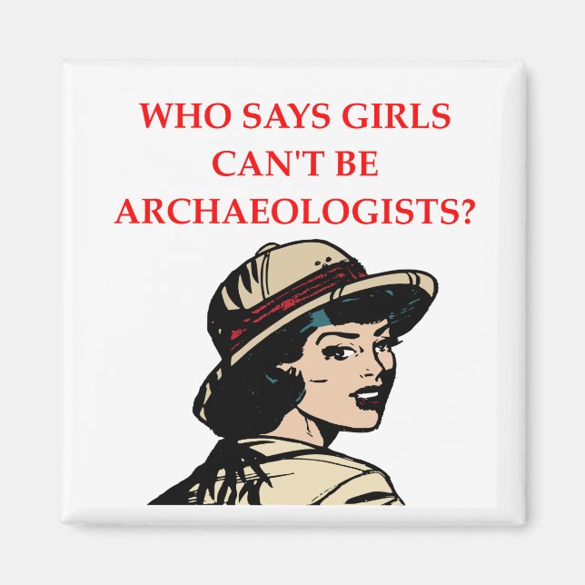 archaeology magnet (Front)
