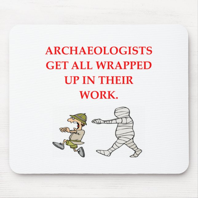 archaeology mouse mat (Front)