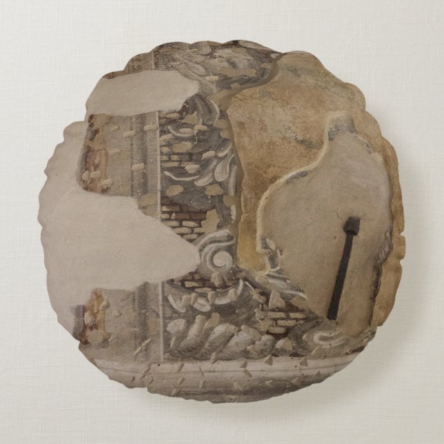 Archaeology Round Cushion (Front)