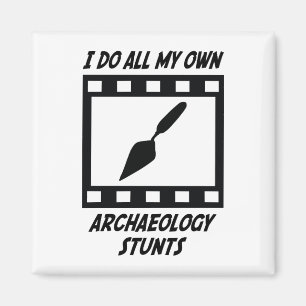 Archaeology Stunts Magnet