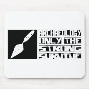 Archaeology Survive Mouse Mat