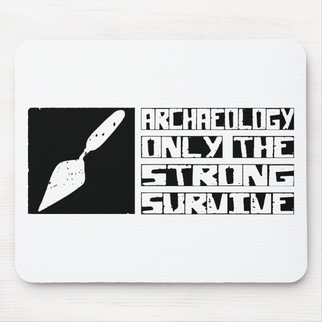 Archaeology Survive Mouse Mat (Front)