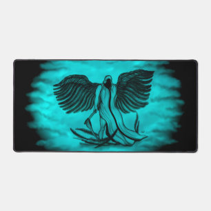 Archangel , Angel Uriel Desk Mat