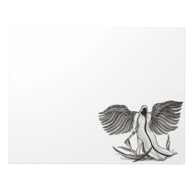 Archangel , Angel Uriel Notepad (Front)