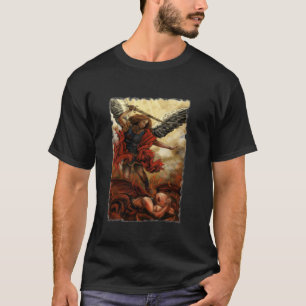 Archangel bible scene, faith in God T-Shirt