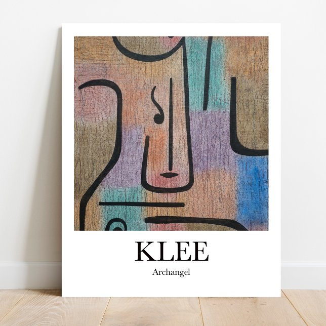 Archangel by Paul Klee Poster (Own Klee's iconic Archangel!  High-quality art poster)