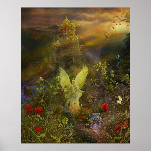 Archangel Chamuel Poster (Front)