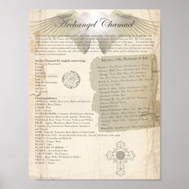 ARCHANGEL CHAMUEL POSTER (Front)