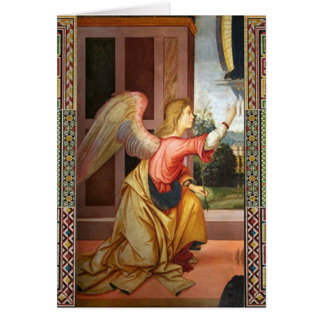 ARCHANGEL GABRIEL by FILIPPINO LIPPI Christmas (Front)