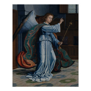Archangel Gabriel by Gerard David Poster