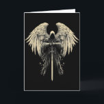 Archangel Gabriel Christian Angel Catholic Warrior Card<br><div class="desc">Archangel Gabriel Christian Angel Catholic Warrior</div>