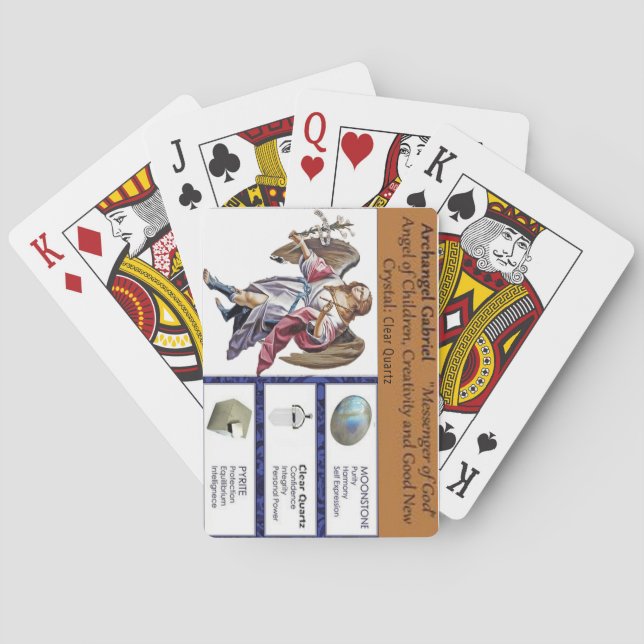 Archangel Gabriel Playing Cards (Back)