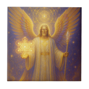 Archangel Metatron – Guardian of Sacred Wisdom Tile