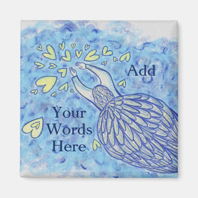 Archangel Michael Art Custom Fridge Magnets (Front)