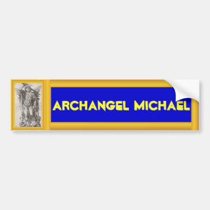 Archangel Michael bumper stcker Bumper Sticker