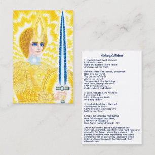 Archangel Michael Business Card