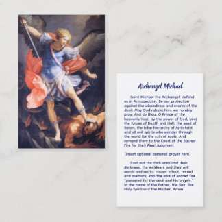 Archangel Michael Business Card