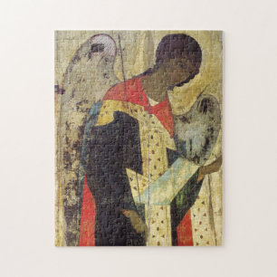 Archangel Michael by Andrei Rublev Jigsaw Puzzle