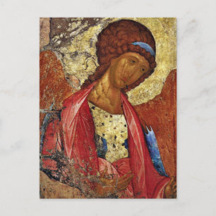 Archangel Michael by Andrei Rublev Postcard