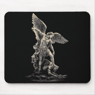 Archangel Michael Christian Streetwear Religious F Mouse Mat