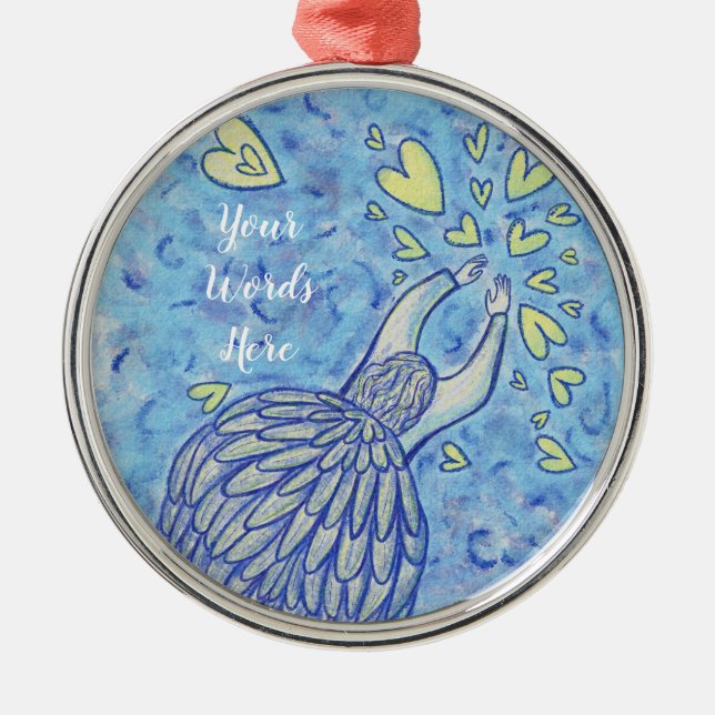 Archangel Michael Custom Holiday Gift Ornaments (Front)