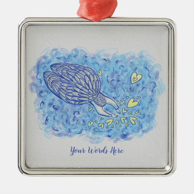 Archangel Michael Custom Holiday Gift Ornaments (Front)