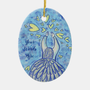 Archangel Michael Custom Holiday Gift Ornaments
