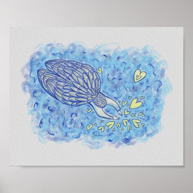 Archangel Michael Custom Poster Art Print (Front)