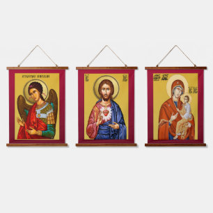 Archangel Michael Hanging Tapestry