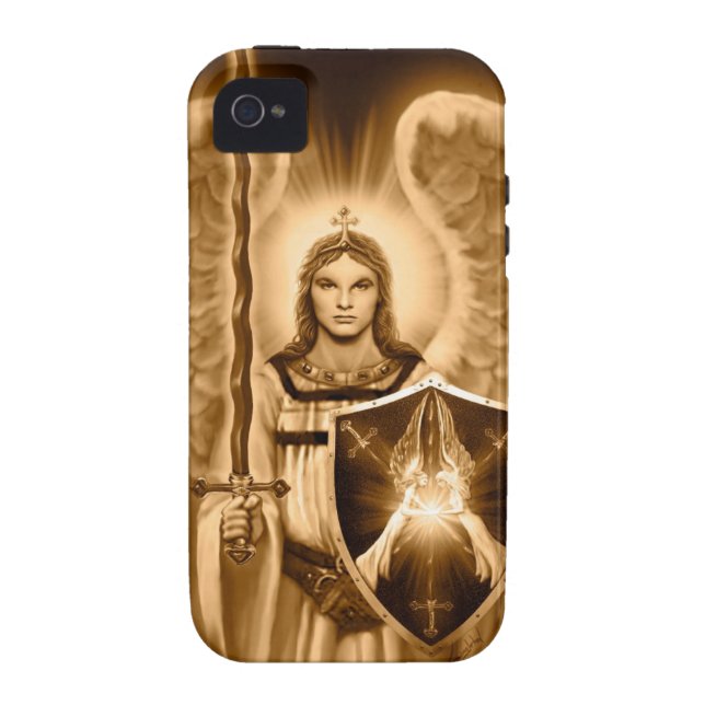 Archangel Michael - iPhone4 case (Back)