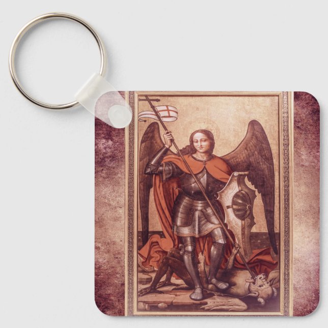 Archangel Michael Key Ring (Front)