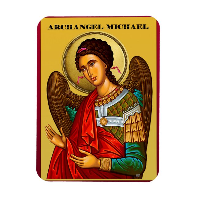 Archangel Michael Magnet (Vertical)