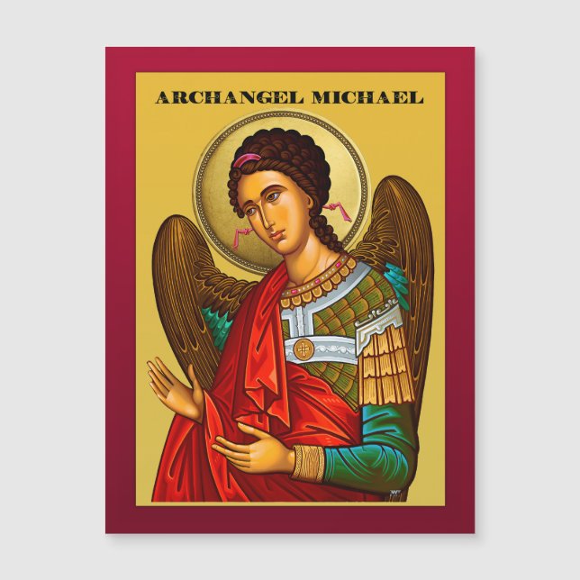 Archangel Michael Magnetic Invitation (Front)