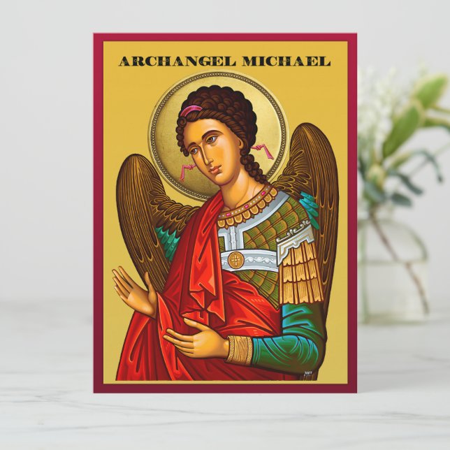 Archangel Michael Menu (Standing Front)