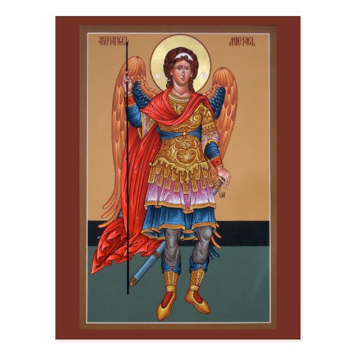 Image of Archangel Michael Prayer Card