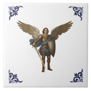 Archangel Michael Statue Angel Michael Tile